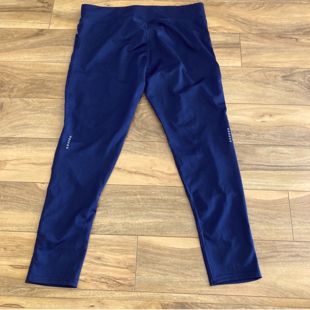 RAG Plus Women Activewear Blue Leggings